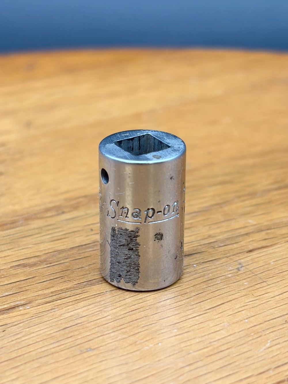 Vintage Snap-On Tools USA 1/4" Drive 3/8 Socket 6 Point Replacement TM-12